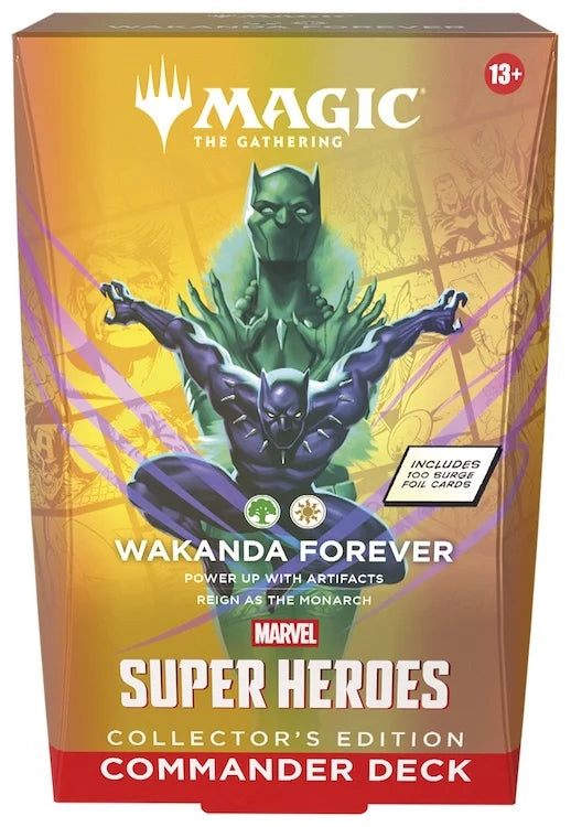 Wakanda Forever Collector's Edition - Magic: The Gathering | Marvel Super Heroes Commander Deck (Copy) (Copy)