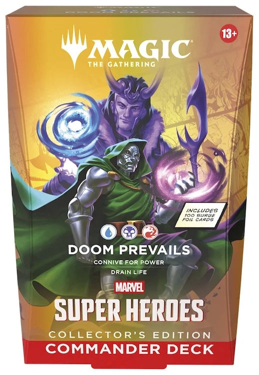 Doom Prevails Collector's Edition - Magic: The Gathering | Marvel Super Heroes Commander Deck (Copy) (Copy) (Copy)