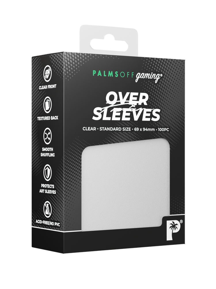 Premium Over Sleeves - Standard Size - Clear