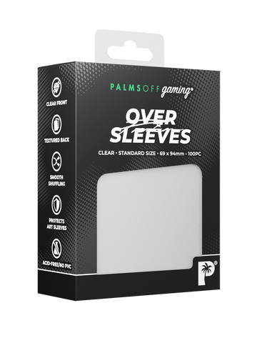 Premium Over Sleeves - Standard Size - Clear