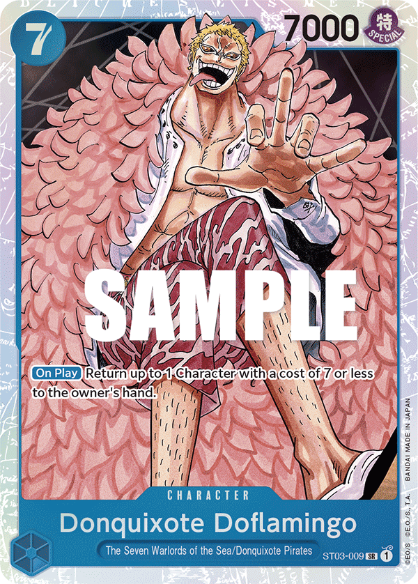 Donquixote Doflamingo (Revision Pack Cards)(ST03-009)(SR)
