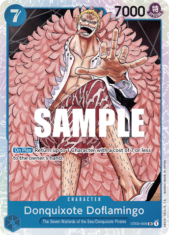 Donquixote Doflamingo (Revision Pack Cards)(ST03-009)(SR)