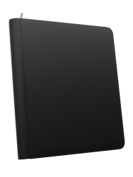 Stealth 12 Pocket Zip Binder - Black