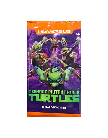 UniVersus - Card Game Teenage Mutant Ninja Turtles Booster Pack (11 Cards)