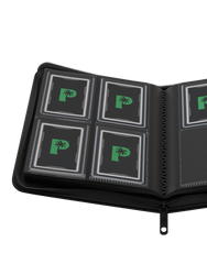 Collector's Series Top Loader Zip Binder - 4 Pocket - Black