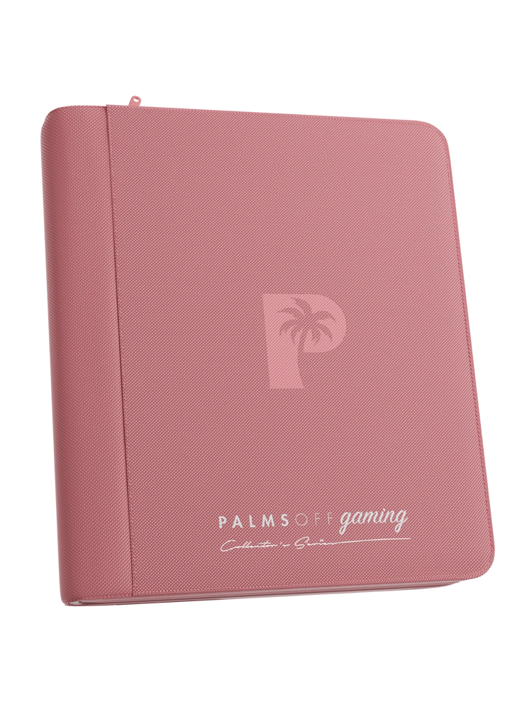 Collector's Series Top Loader Zip Binder - 4 Pocket - Pink