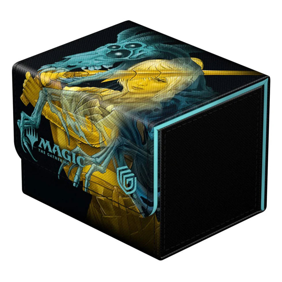 Ultimate Guard Sidewinder 100+ XenoSkin Deck Box - MTG Duskmourn - The Wandering Rescuer