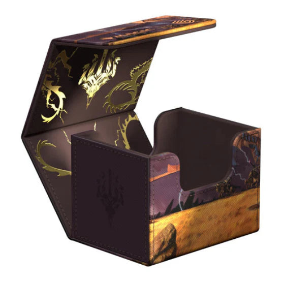 Ultimate Guard Sidewinder 100+ XenoSkin Deck Box - Magic MTG Tarkir Dragonstorm - Ghostfire Neriv, Heart of the Storm