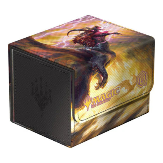 Ultimate Guard Sidewinder 100+ XenoSkin Deck Box - Magic MTG Tarkir Dragonstorm - Ghostfire Stormscale Scion