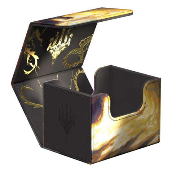 Ultimate Guard Sidewinder 100+ XenoSkin Deck Box - Magic MTG Tarkir Dragonstorm - Ghostfire Stormscale Scion