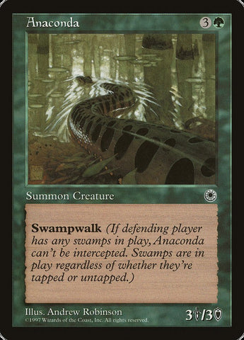 Anaconda (No Flavor Text) [Portal]