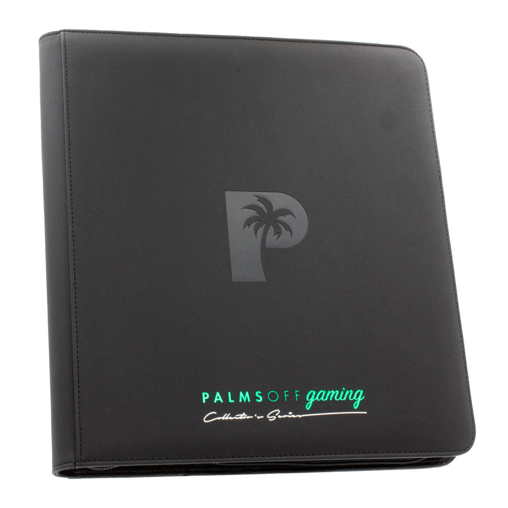 Collector's Series 12 Pocket Zip Trading Card Binder - BLACK Collector's Series 12 Pocket Zip Trading Card Binder - BLACK