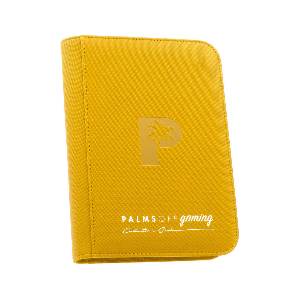 Collector's Series 4 Pocket Zip Trading Card Binder - YELLOW