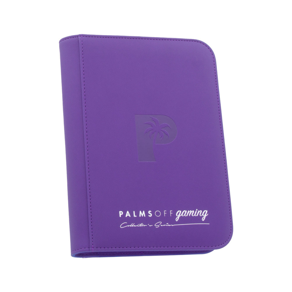 Collector's Series 4 Pocket Zip Trading Card Binder - PURPLE