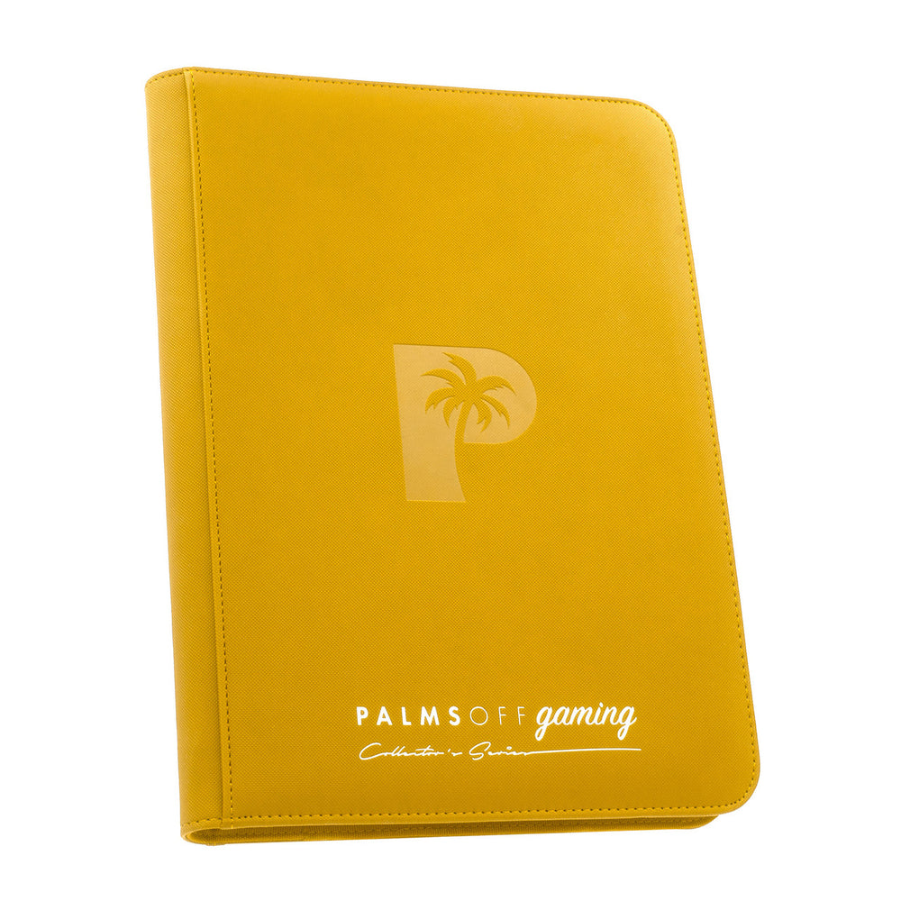 Collector's Series 9 Pocket Zip Trading Card Binder - YELLOW Collector's Series 9 Pocket Zip Trading Card Binder - YELLOW
