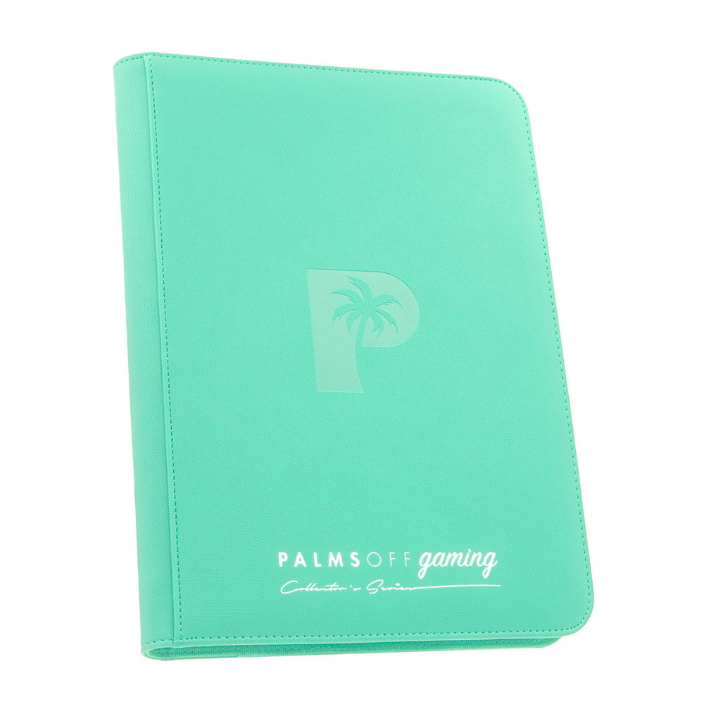 Collector's Series 9 Pocket Zip Trading Card Binder - TURQUOISE Collector's Series 9 Pocket Zip Trading Card Binder - TURQUOISE