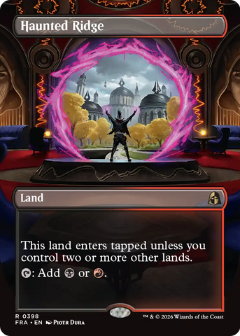Haunted Ridge [Borderless] (Reality Fracture)(FRA-398)(R)
