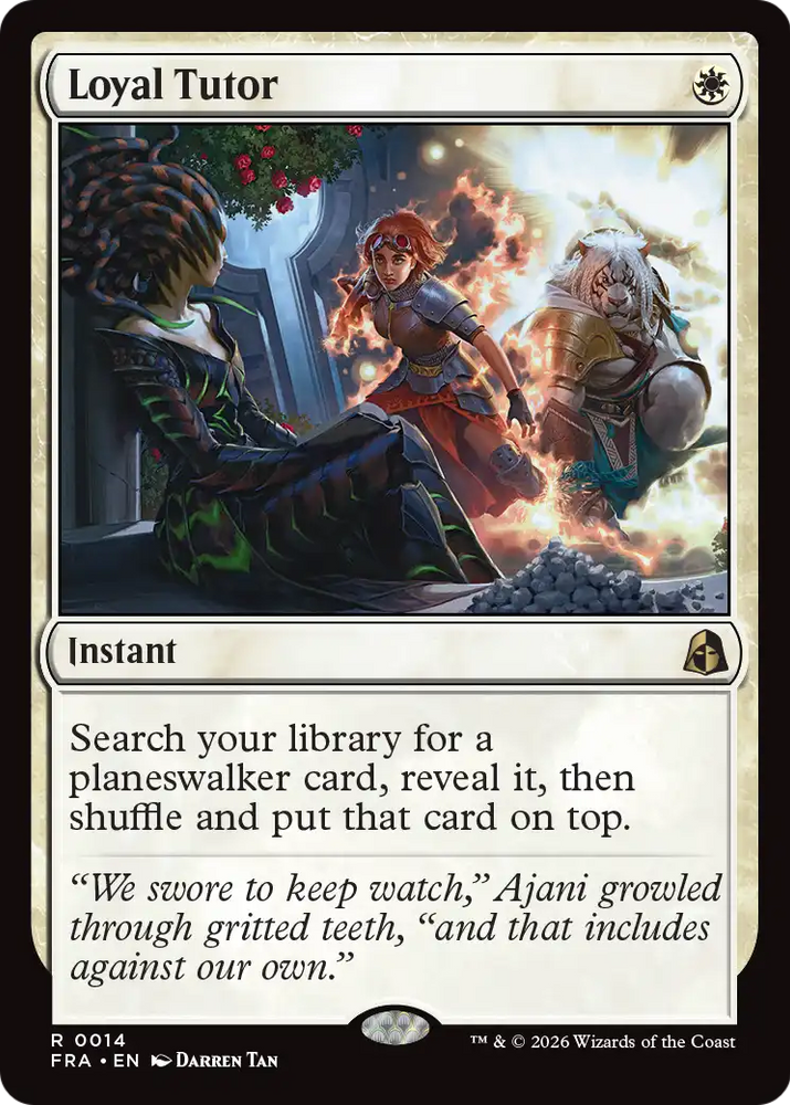 Loyal Tutor (Reality Fracture)(FRA-14)(R)