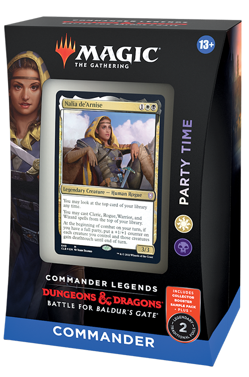 Magic Commander Legends: Battle for Baldur’s Gate Commander Deck: Party Time