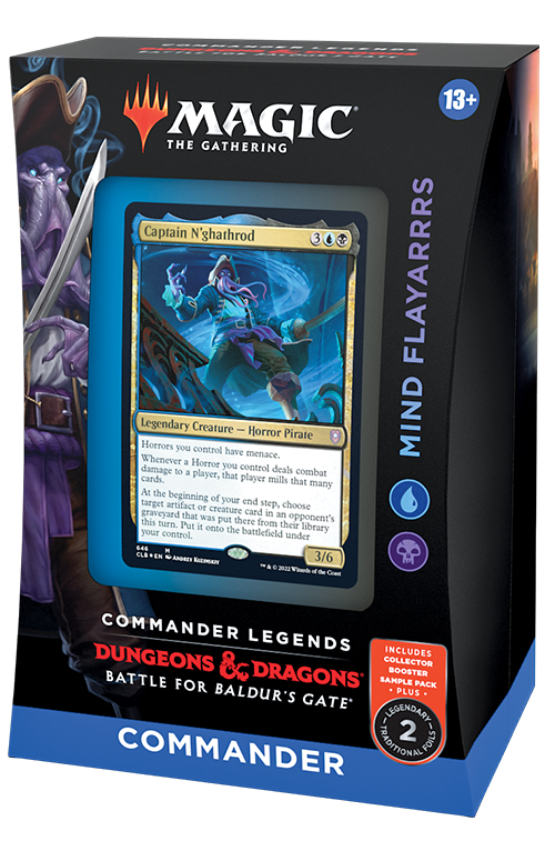 Magic Commander Legends: Battle for Baldur’s Gate Commander Deck: Mind Flayarrrs