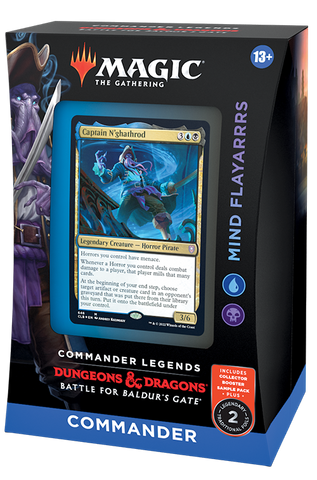 Magic Commander Legends: Battle for Baldur’s Gate Commander Deck: Mind Flayarrrs