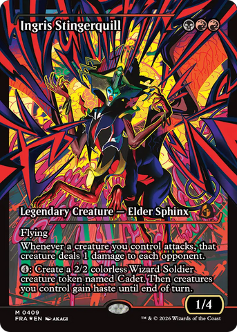 Ingris Stingerquill [Showcase] (0409) [Foil] (Reality Fracture)(FRA-409)(M)