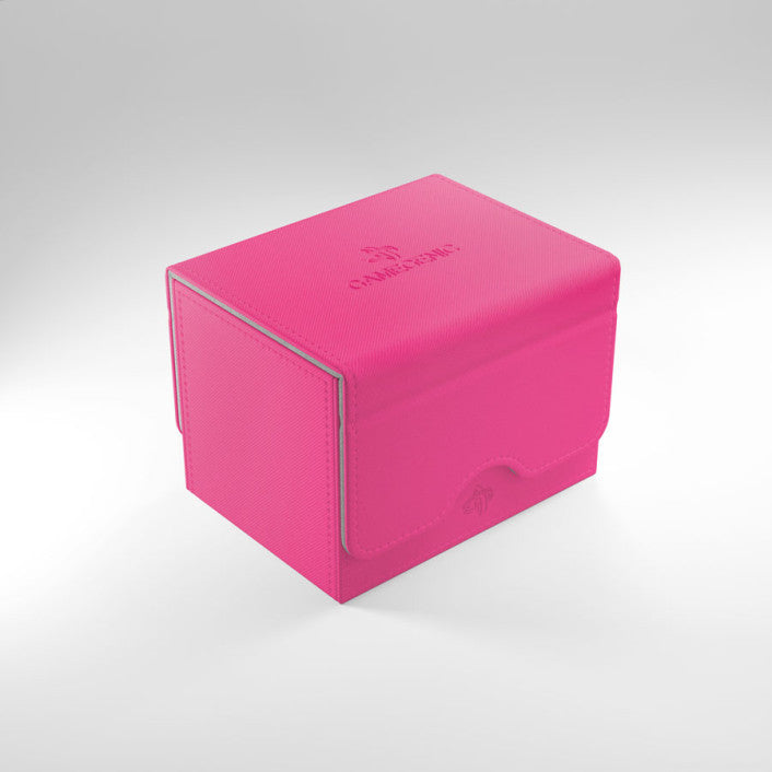 Gamegenic Sidekick Holds 100 Sleeves Convertible Deck Box Pink