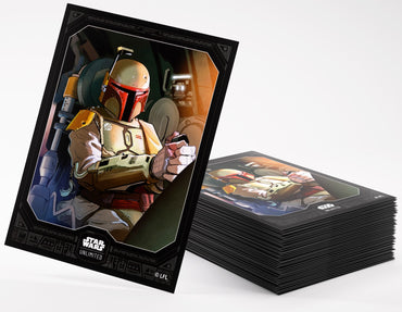 Star Wars Unlimited Premium Art Sleeves - Boba Fett