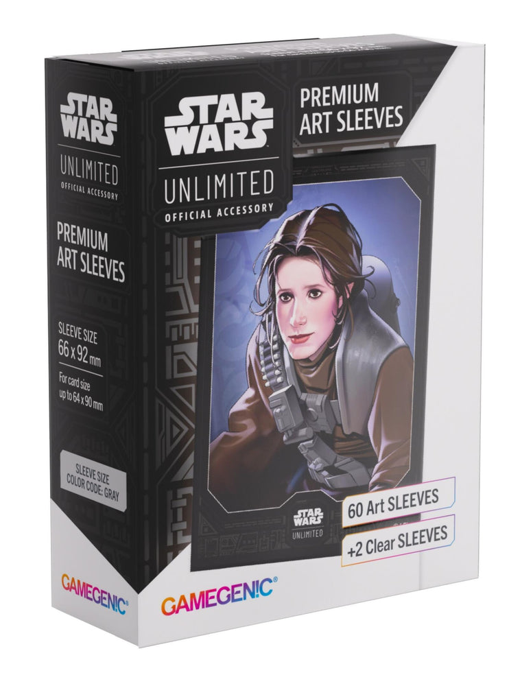 Star Wars Unlimited Premium Art Sleeves - Leia Organa