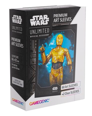 Star Wars Unlimited Premium Art Sleeves - C-3PO