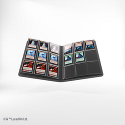 Gamegenic Star Wars Unlimited Zip-Up Album 18-Pocket - Card Back Blue