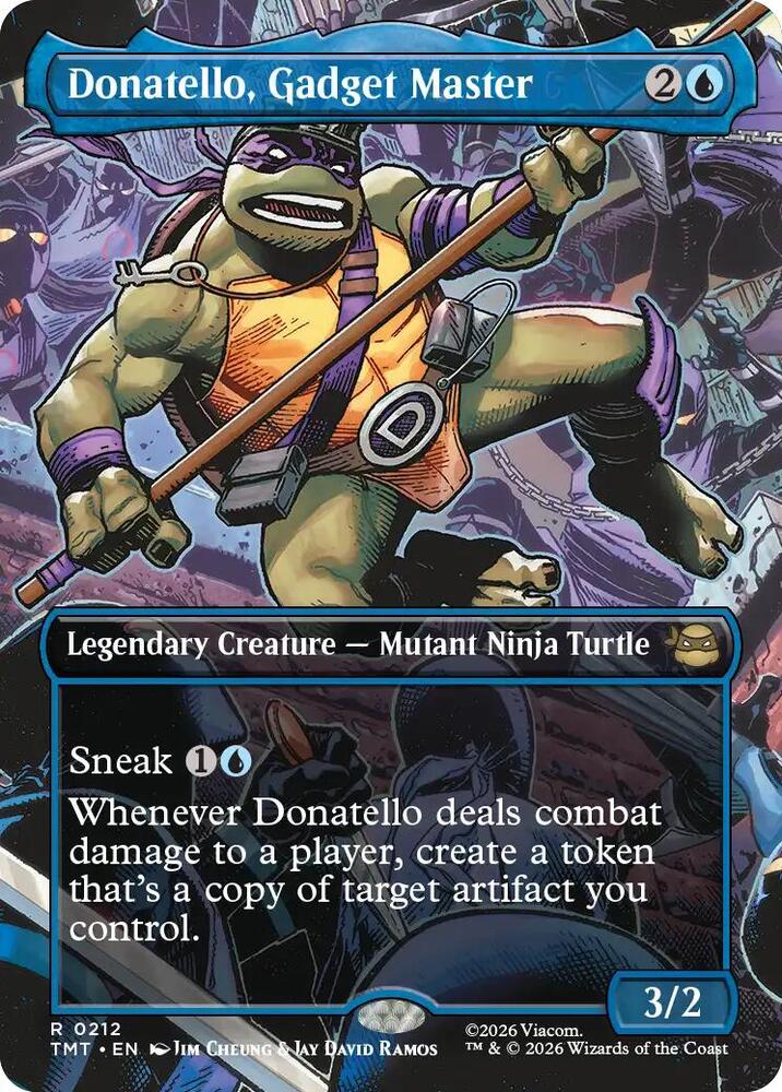 Donatello, Gadget Master (Borderless) (212) (Teenage Mutant Ninja Turtles)(TMT)(212)(R)