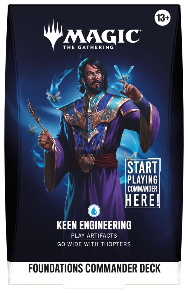 Magic the Gathering Foundations Commander Deck - Keen Engineering