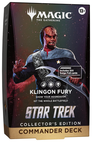 Magic the Gathering Star Trek Collector Commander Deck - Klingon Fury