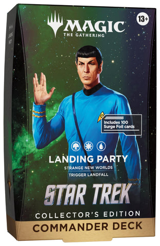 Magic the Gathering Star Trek Collector Commander Deck - Landing Party