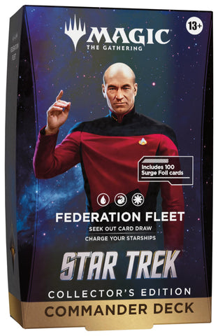 Magic the Gathering Star Trek Collector Commander Deck - Federation Fleet