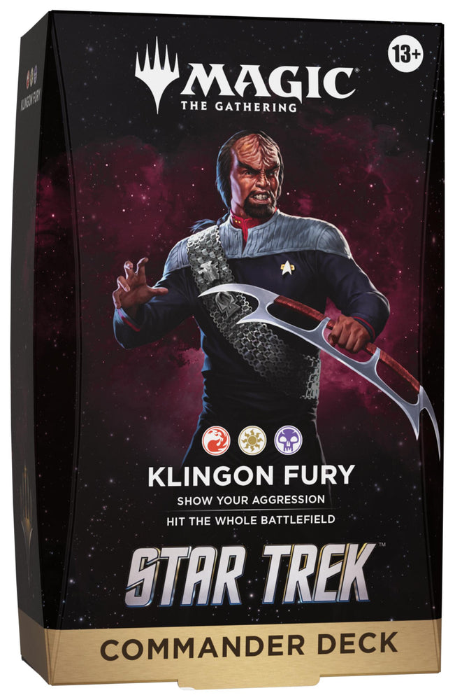 Magic the Gathering Star Trek Commander Deck - Klingon Fury