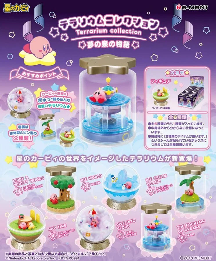 Re-ment Kirby Terrarium (Blind Box) (WSL)