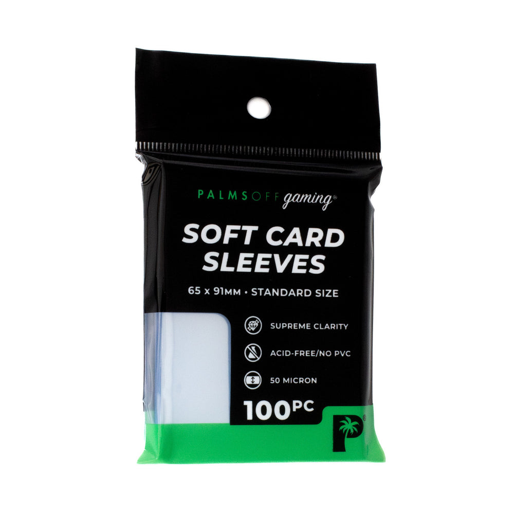 Soft Card Sleeves - Standard Size - 100pc Soft Card Sleeves - Standard Size - 100pc
